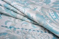 Lucy Blue Bedding Set Luxury Bedding Collection Pima Cotton Bedding American Egyptian Cotton Bedding