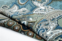 Owen Blue Bedding Set Luxury Bedding Collection Pima Cotton Bedding American Egyptian Cotton Bedding