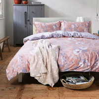 Dreamland Orange Bedding Set Modern Bedding Collection Floral Bedding Stripe And Plaid Bedding Christmas Gift Idea