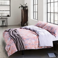 Dreamland Orange Bedding Set Modern Bedding Collection Floral Bedding Stripe And Plaid Bedding Christmas Gift Idea