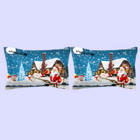 Christmas Eve Blue Bedding Duvet Cover Set Duvet Cover Pillow Sham Kids Bedding Gift Idea