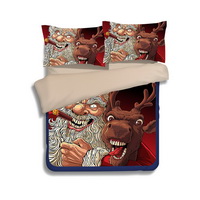 Christmas My Friend Red Bedding Duvet Cover Set Duvet Cover Pillow Sham Kids Bedding Gift Idea
