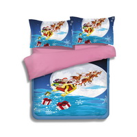 Christmas Your Gift Blue Bedding Duvet Cover Set Duvet Cover Pillow Sham Kids Bedding Gift Idea