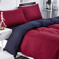 Blue Wine Bedding Set Duvet Cover Pillow Sham Flat Sheet Teen Kids Boys Girls Bedding