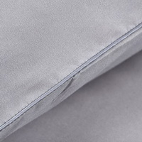Solid Grey Bedding Set Duvet Cover Pillow Sham Flat Sheet Teen Kids Boys Girls Bedding