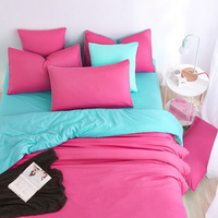 Water Blue Rose Bedding Set Duvet Cover Pillow Sham Flat Sheet Teen Kids Boys Girls Bedding