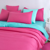 Water Blue Rose Bedding Set Duvet Cover Pillow Sham Flat Sheet Teen Kids Boys Girls Bedding