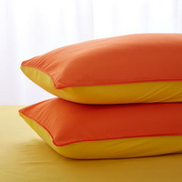 Yellow Orange Bedding Set Duvet Cover Pillow Sham Flat Sheet Teen Kids Boys Girls Bedding