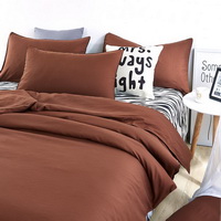 Zebra Print Brown Bedding Set Duvet Cover Pillow Sham Flat Sheet Teen Kids Boys Girls Bedding