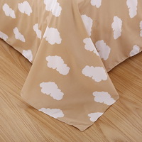 Honey Bee Purple Bedding Set Duvet Cover Pillow Sham Flat Sheet Teen Kids Boys Girls Bedding