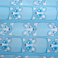 Lesser Pandas Blue Bedding Set Duvet Cover Pillow Sham Flat Sheet Teen Kids Boys Girls Bedding