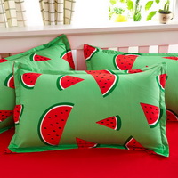 Watermelons Green Bedding Set Duvet Cover Pillow Sham Flat Sheet Teen Kids Boys Girls Bedding