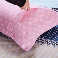 Fishing Cat Blue 100% Cotton 4 Pieces Bedding Set Duvet Cover Pillow Shams Fitted Sheet