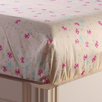 Flowering Shrubs Yellow 100% Cotton 4 Pieces Bedding Set Duvet Cover Pillow Shams Fitted Sheet