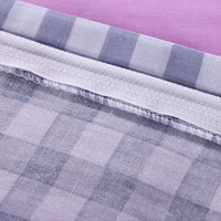 Girls Heart Pink 100% Cotton 4 Pieces Bedding Set Duvet Cover Pillow Shams Fitted Sheet