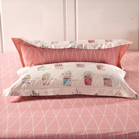 Bonsai Beige 100% Cotton Luxury Bedding Set Kids Bedding Duvet Cover Pillowcases Fitted Sheet