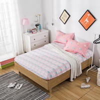 Early Summer Orange 100% Cotton Luxury Bedding Set Kids Bedding Duvet Cover Pillowcases Fitted Sheet