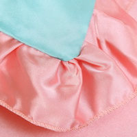 Water Blue And Pink Silk Duvet Cover Set Teen Girl Bedding Princess Bedding Set Silk Bed Sheet Gift Idea