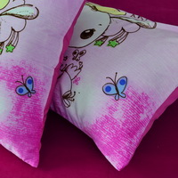 Pink Mary Pink Duvet Cover Set Girls Bedding Kids Bedding