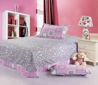 Plaid Pink 3 Pieces Girls Bedding Sets