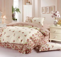 Rose Red 3 Pieces Girls Bedding Sets