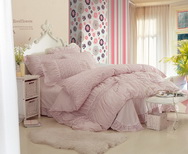 Fragrance Pink Lilac Girls Bedding Sets