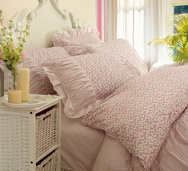 Fragrance Pink Lilac Girls Bedding Sets