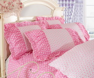 Hearts Red Girls Bedding Sets