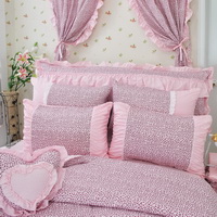 Cheetah Print Pink Girls Princess Bedding Sets
