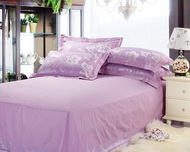 Lily Lilac 4 PCs Luxury Bedding Sets
