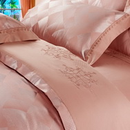 Sunset Glow Shallow Jade 4 PCs Luxury Bedding Sets