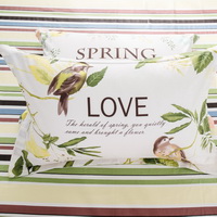 Birds 100% Cotton Pillowcase, Include 2 Standard Pillowcases, Envelope Closure, Kids Favorite Pillowcase