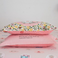 Kitten 100% Cotton Pillowcase, Include 2 Standard Pillowcases, Envelope Closure, Kids Favorite Pillowcase