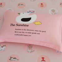 Kitten 100% Cotton Pillowcase, Include 2 Standard Pillowcases, Envelope Closure, Kids Favorite Pillowcase