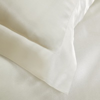 White Silk Pillowcase, Include 2 Standard Pillowcases, Envelope Closure, Prevent Side Sleeping Wrinkles, Have Good Dreams