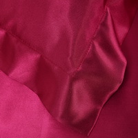 Wine Red Silk Pillowcase, Include 2 Standard Pillowcases, Envelope Closure, Prevent Side Sleeping Wrinkles, Have Good Dreams