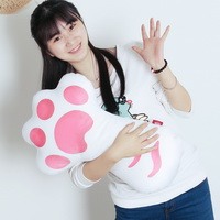 Cat Claw White Pillow Decorative Pillow Throw Pillow Couch Pillow Accent Pillow Best Pillow Gift Idea