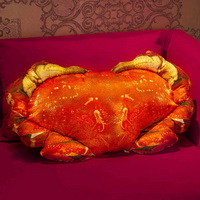 Crab Orange Pillow Decorative Pillow Throw Pillow Couch Pillow Accent Pillow Best Pillow Gift Idea