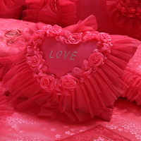 Amazing Gift Closer Hearts Rose Bedding Set Princess Bedding Girls Bedding Wedding Bedding Luxury Bedding