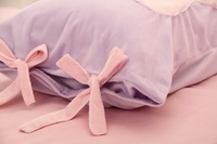 Cute Kitty Purple Princess Bedding Girls Bedding Women Bedding