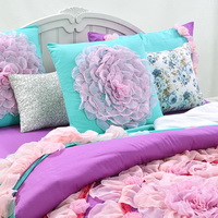 Sky City Purple Princess Bedding Girls Bedding Women Bedding