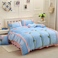 Sunshine Pink And Blue Princess Bedding Girls Bedding Women Bedding
