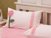 Sunshine Pink And White Princess Bedding Girls Bedding Women Bedding