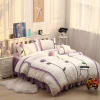Sunshine Purple And White Princess Bedding Girls Bedding Women Bedding