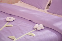 What A Woman Purple And White Princess Bedding Girls Bedding Women Bedding