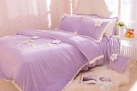 What A Woman Purple And White Princess Bedding Girls Bedding Women Bedding