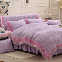 Winter Lovers Purple Princess Bedding Girls Bedding Women Bedding