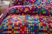 I Love Colors Rose Teen Bedding Duvet Cover Set