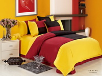 Yellow Red And Black Teen Bedding Kids Bedding