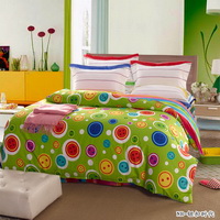 Buttons Time Green Teen Bedding Modern Bedding